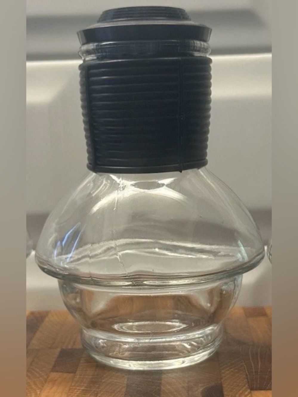 Glasbake McKee Hottle Carafe Jeannette Glass Coffee 10oz USA Eco Friendly Camper